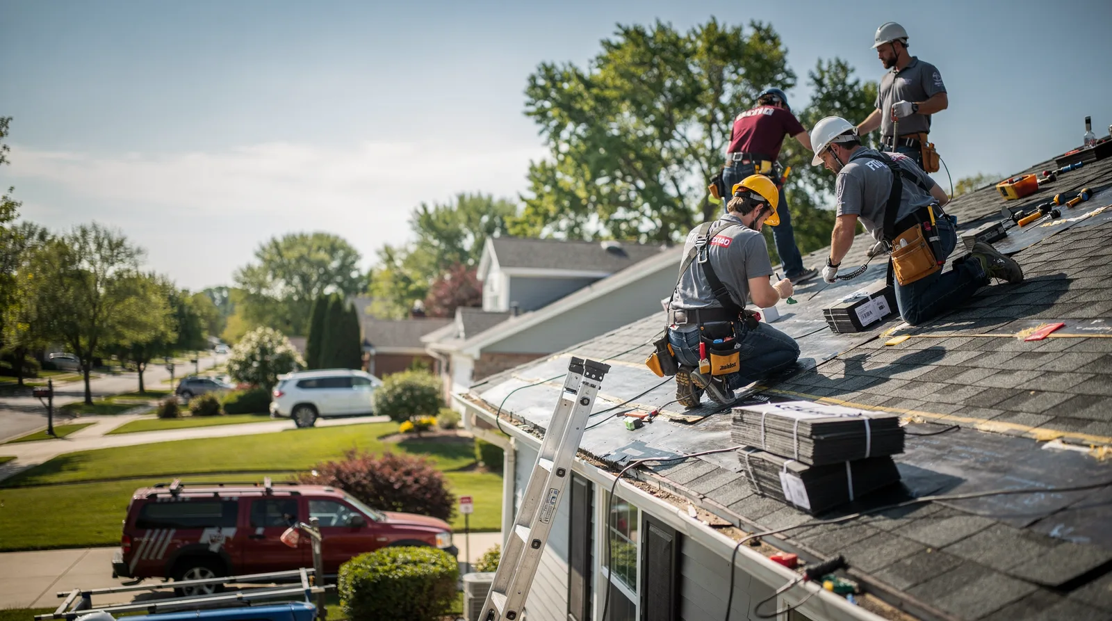 Roof Repair in Shirland, IL around you